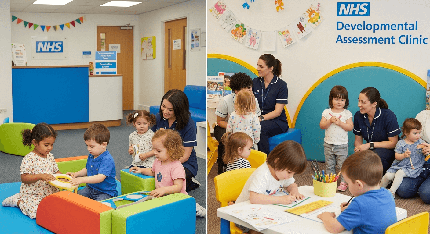 NHS developmental assessment clinic for children with Global Developmental Delay