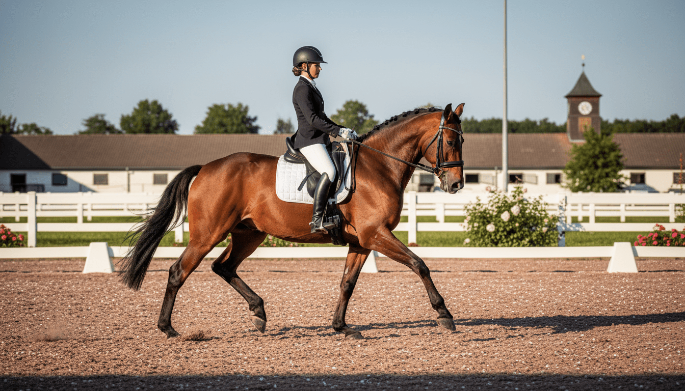 Horse demonstrating improved movement after equine physiotherapy treatment