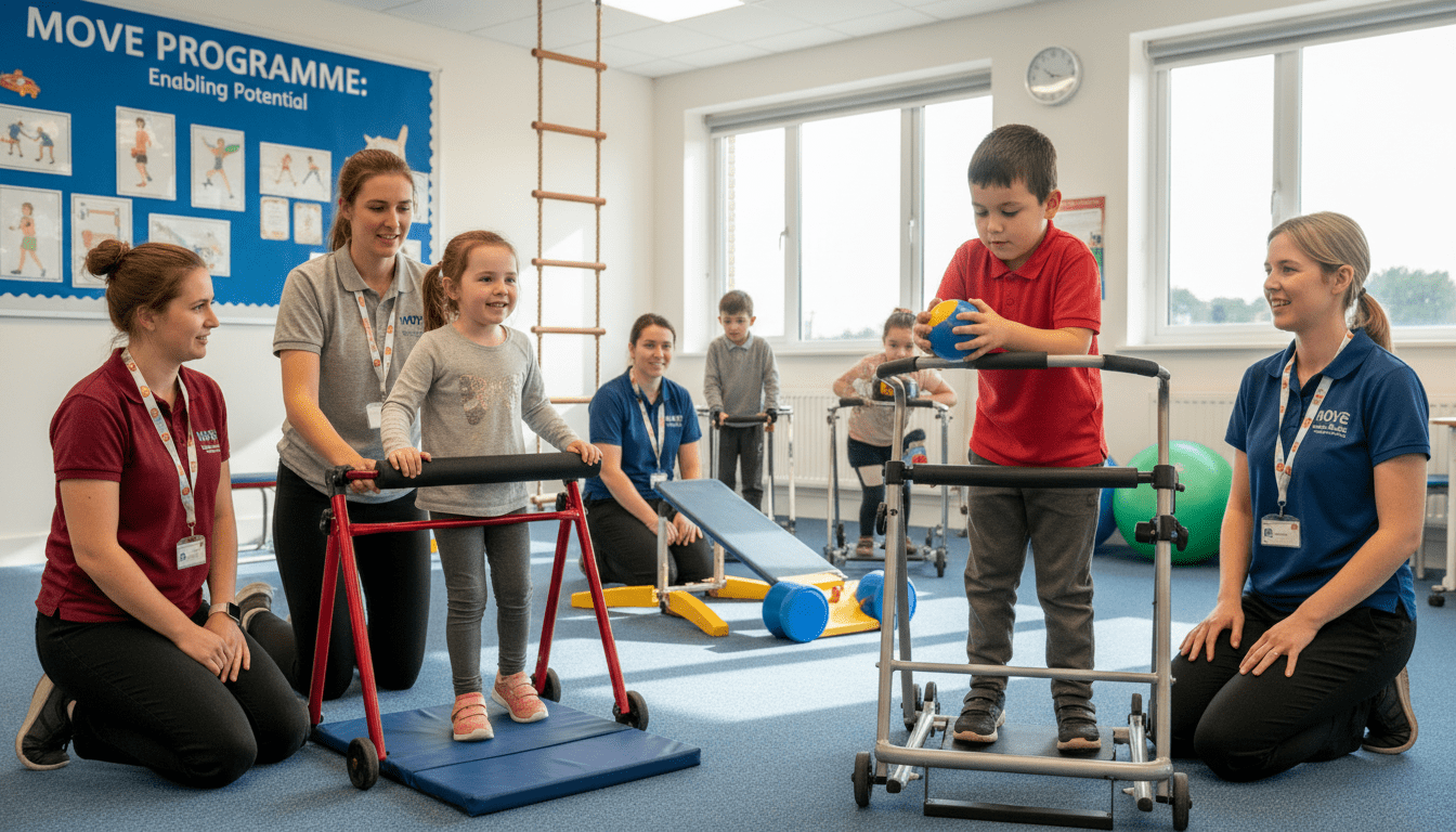 Pupils benefiting from Quality Mark accredited MOVE Programme provision