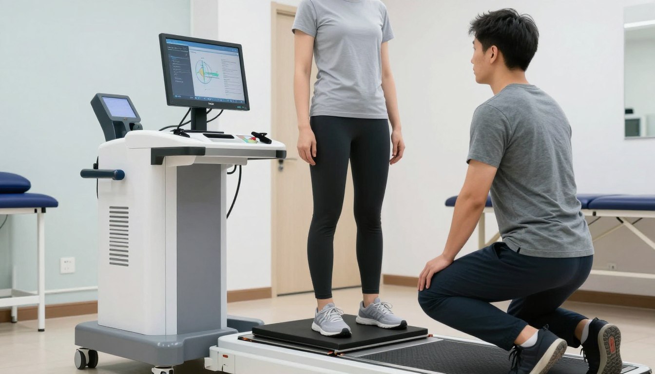 Modern balance assessment technology in clinic